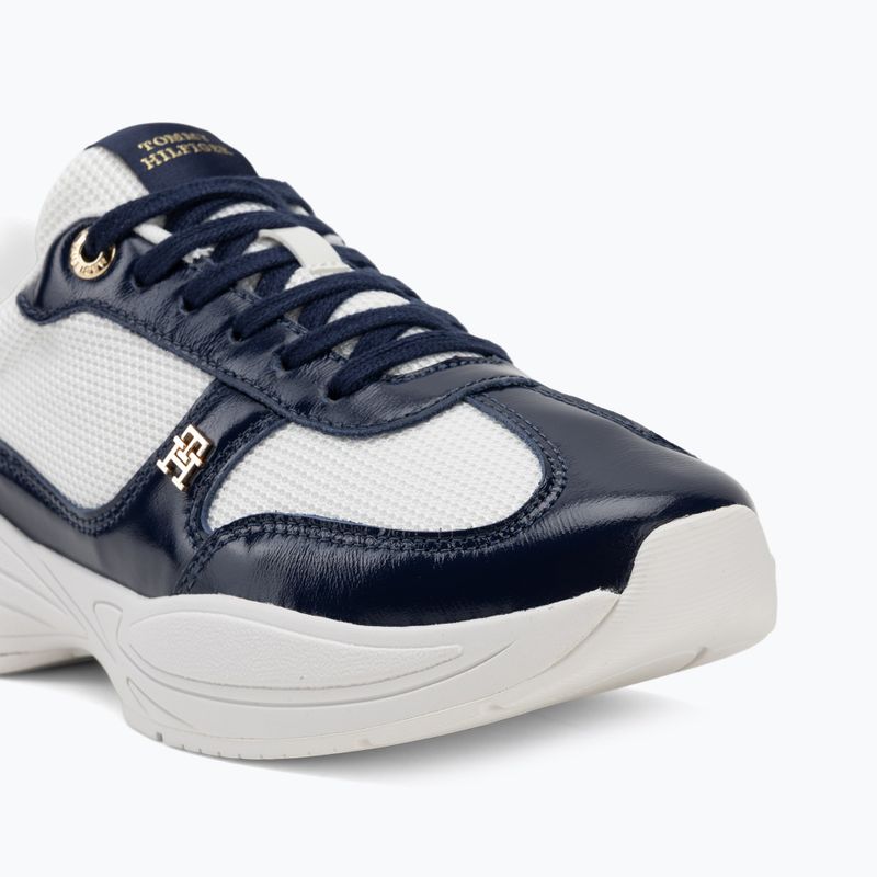 Încălțăminte pentru femei Tommy Hilfiger ModernRunner Shiny Leather yale navy 7