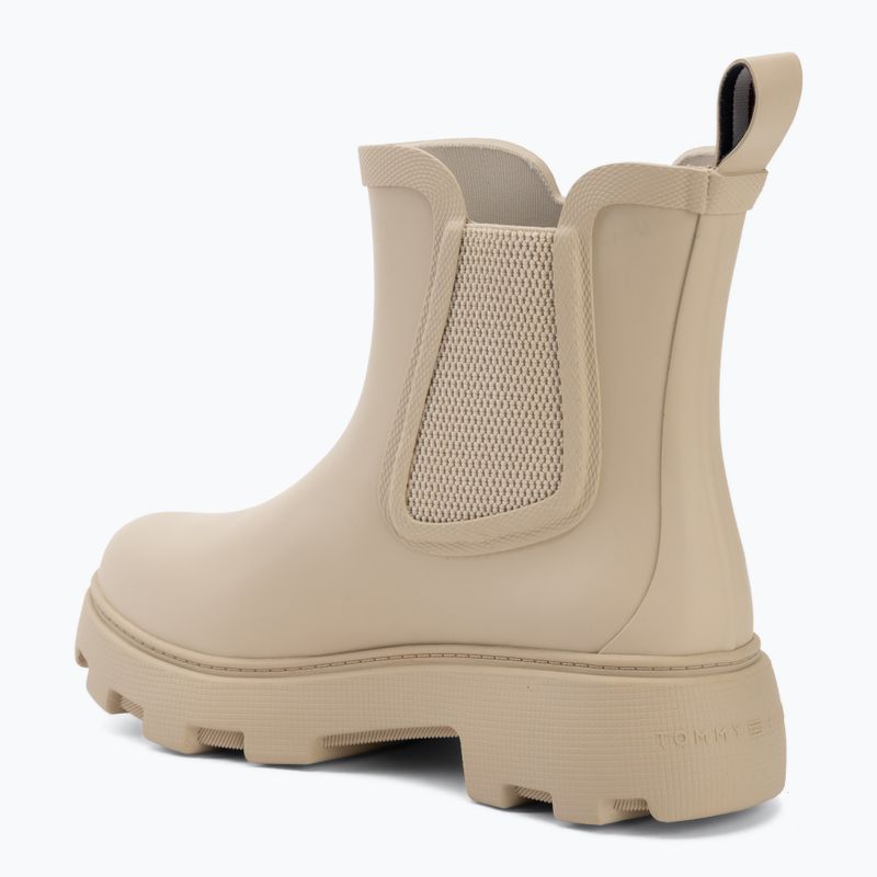 Cizme pentru femei Tommy Hilfiger Rubber Flag Cleated classic beige 3