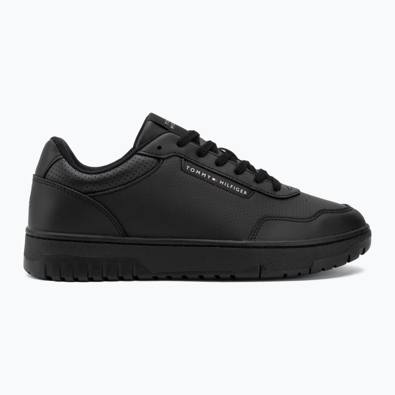 Încălțăminte pentru bărbați Tommy Hilfiger Basket Core Leather black 2