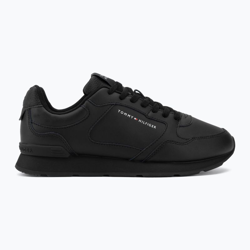Încălțăminte pentru bărbați Tommy Hilfiger Light Eva Runner Leather black 2