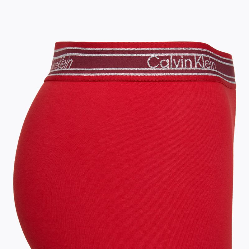 Boxeri pentru bărbați Calvin Klein LV00NB4615 Trunk black/established red/goji berry 6