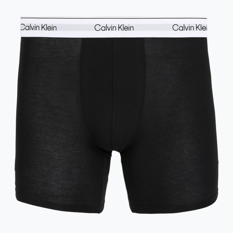 Boxeri pentru bărbați Calvin Klein LV00NB4395 Boxer Brief black 2