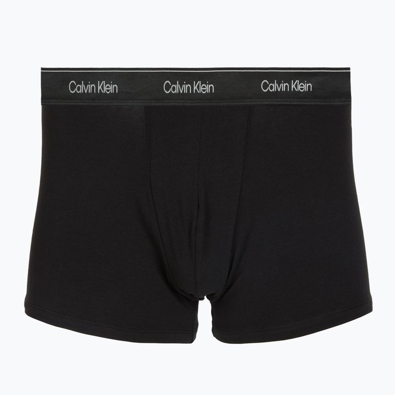 Boxeri pentru bărbați Calvin Klein LV00NB4575 Trunk black/goji berry/black 3