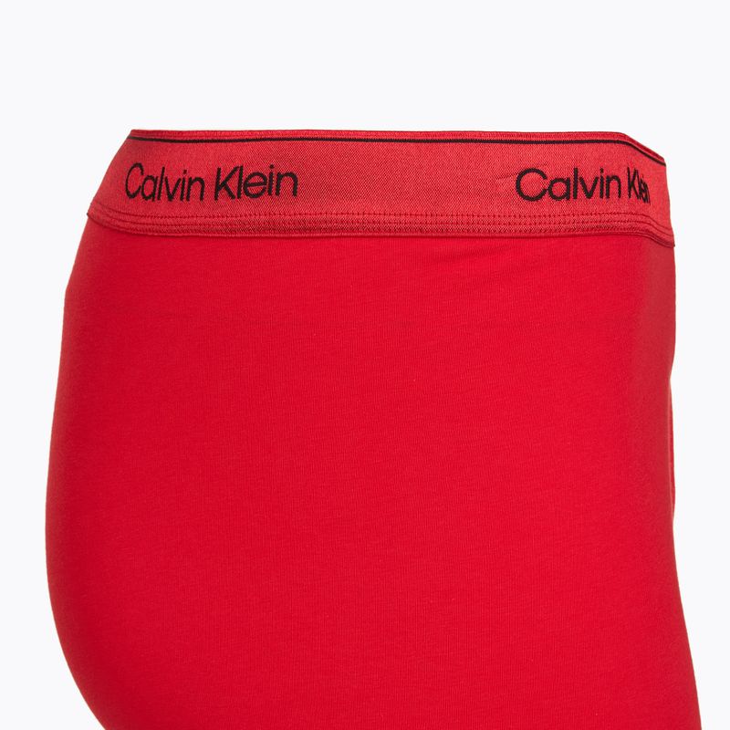 Boxeri pentru bărbați Calvin Klein LV00NB4575 Trunk black/goji berry/black 5