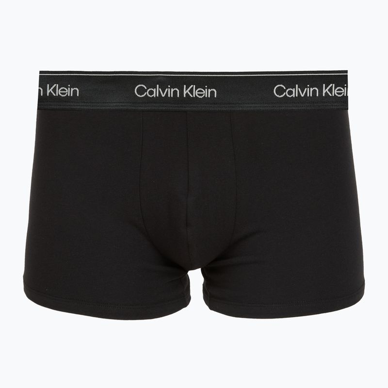 Boxeri pentru bărbați Calvin Klein LV00NB4575 Trunk black/brown cork/river sand 2