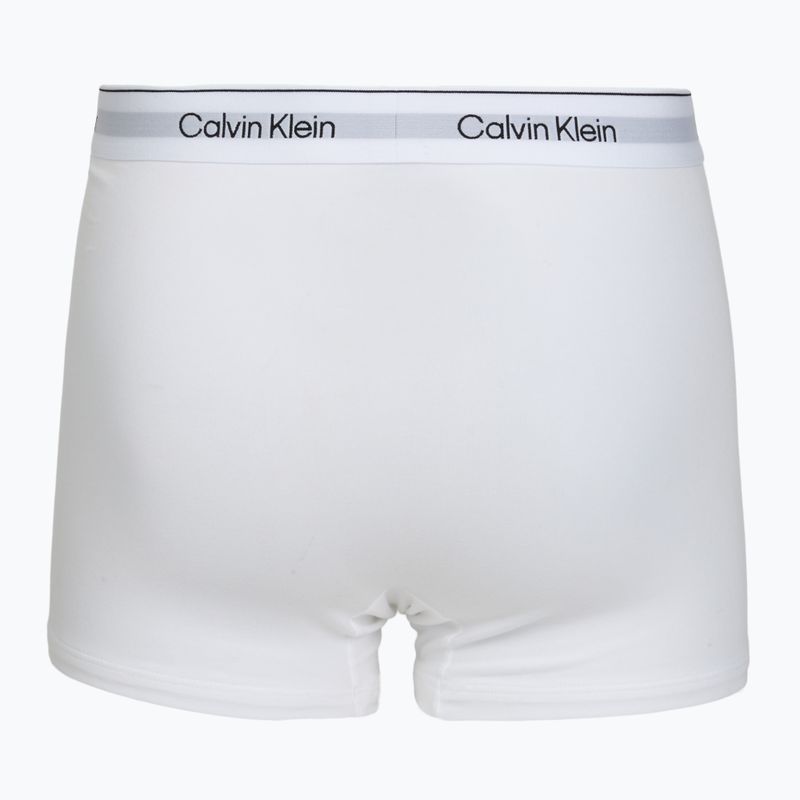 Boxeri pentru bărbați Calvin Klein LV00NB4437 Relaxed Fit Trunk grey heather/black/classic white 3