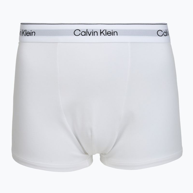Boxeri pentru bărbați Calvin Klein LV00NB4437 Relaxed Fit Trunk grey heather/black/classic white 7