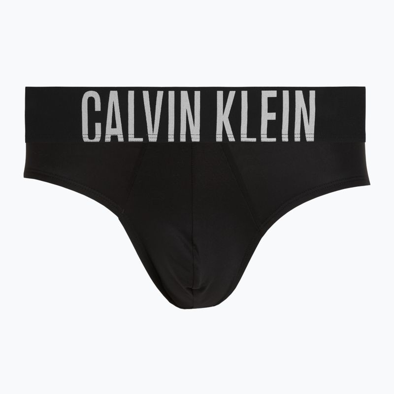 Slipuri pentru bărbați Calvin Klein 000NB3610A Hip Brief black/goji berry/aqua blue 4