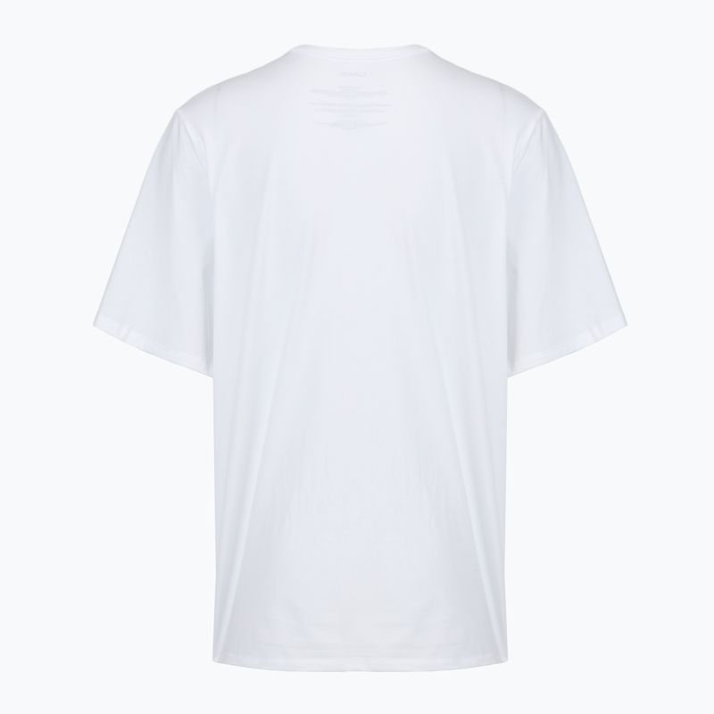 Tricou pentru bărbați Calvin Klein LV00NB4185 Crew Neck black w/ white emb/white w/ black e 5