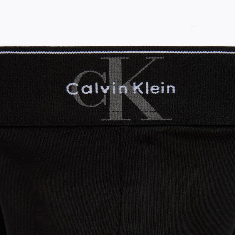 Slipuri pentru bărbați Calvin Klein LV00NB4644 Jock Strap black bodies w/ granite gray/poseid 6
