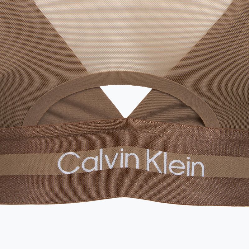 Sutien Calvin Klein LVGWF6K106 Icon Shine Low Support shitake 3