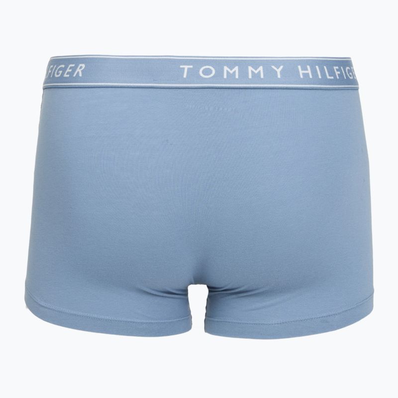 Boxeri pentru bărbați Tommy Hilfiger Trunk Dtm navy blue/opul blue/brisk blue 3