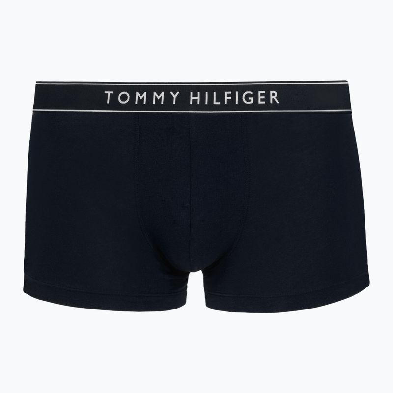 Boxeri pentru bărbați Tommy Hilfiger Trunk Dtm navy blue/opul blue/brisk blue 6