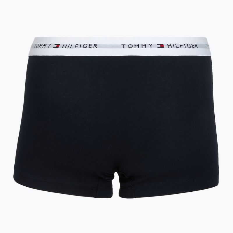 Boxeri pentru bărbați Tommy Hilfiger Trunk WB 3 pack nb//white/orna green/utility olive 5