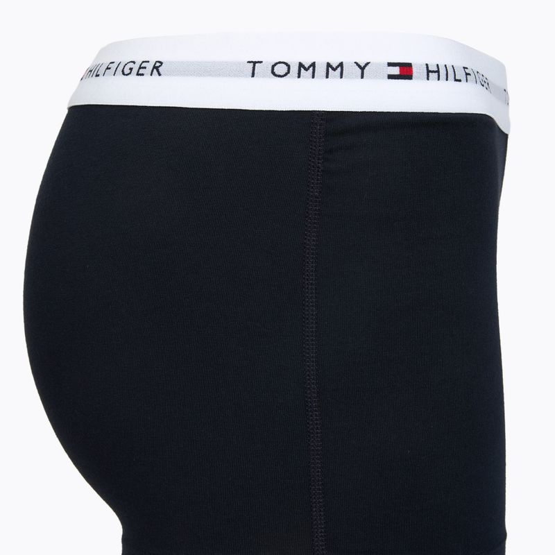 Boxeri pentru bărbați Tommy Hilfiger Trunk WB 3 pack nb//white/orna green/utility olive 6