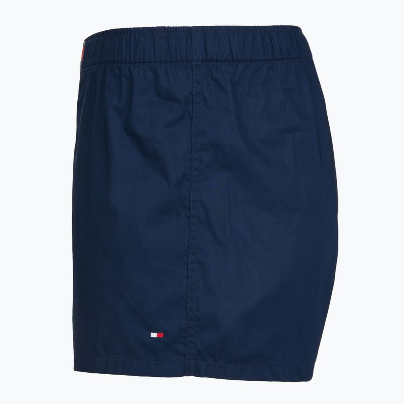 Boxeri pentru bărbați Tommy Hilfiger Woven Boxer Print 3 pack chambray flag/carb navy/c navy flag 4