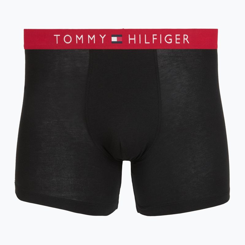 Boxeri pentru bărbați Tommy Hilfiger Boxer Brief medium red/rasp juice/burgundy 2