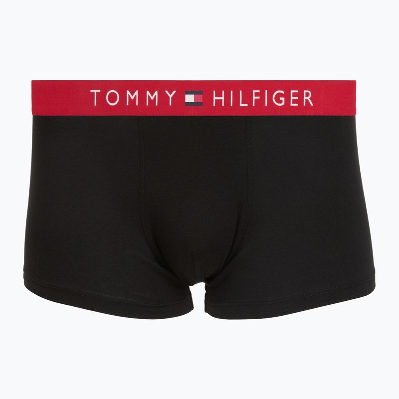 Boxeri pentru bărbați Tommy Hilfiger Trunk WB 3 pack medium red/rasp juice/burgundy 2
