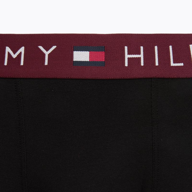 Boxeri pentru bărbați Tommy Hilfiger Trunk WB 3 pack medium red/rasp juice/burgundy 6