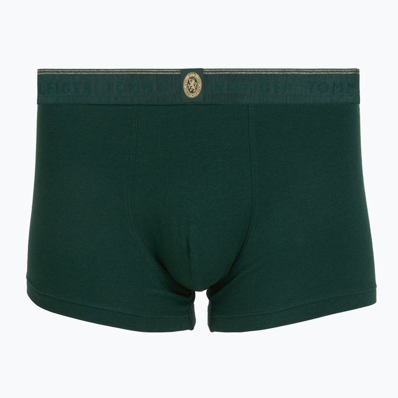 Boxeri pentru bărbați Tommy Hilfiger Trunk 3 pack navy blue/nocturnal green/burgundy 3