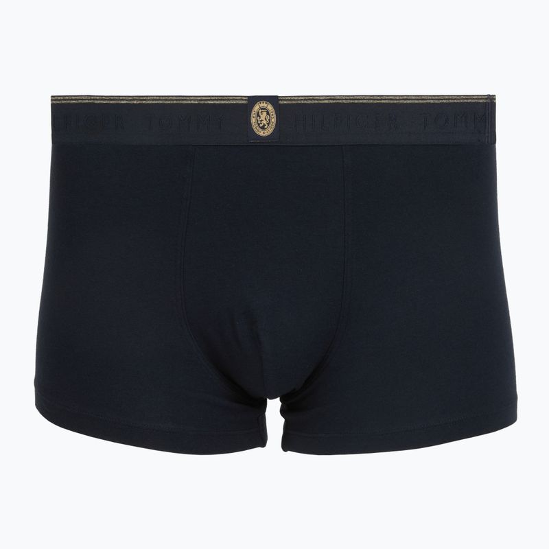 Boxeri pentru bărbați Tommy Hilfiger Trunk 3 pack navy blue/nocturnal green/burgundy 4