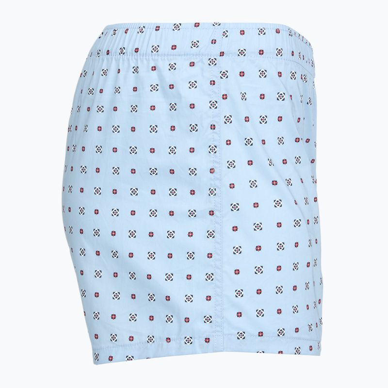 Boxeri pentru bărbați Tommy Hilfiger Woven Boxer Print 3 pack rwb foulard/med red/rwb w chck 6