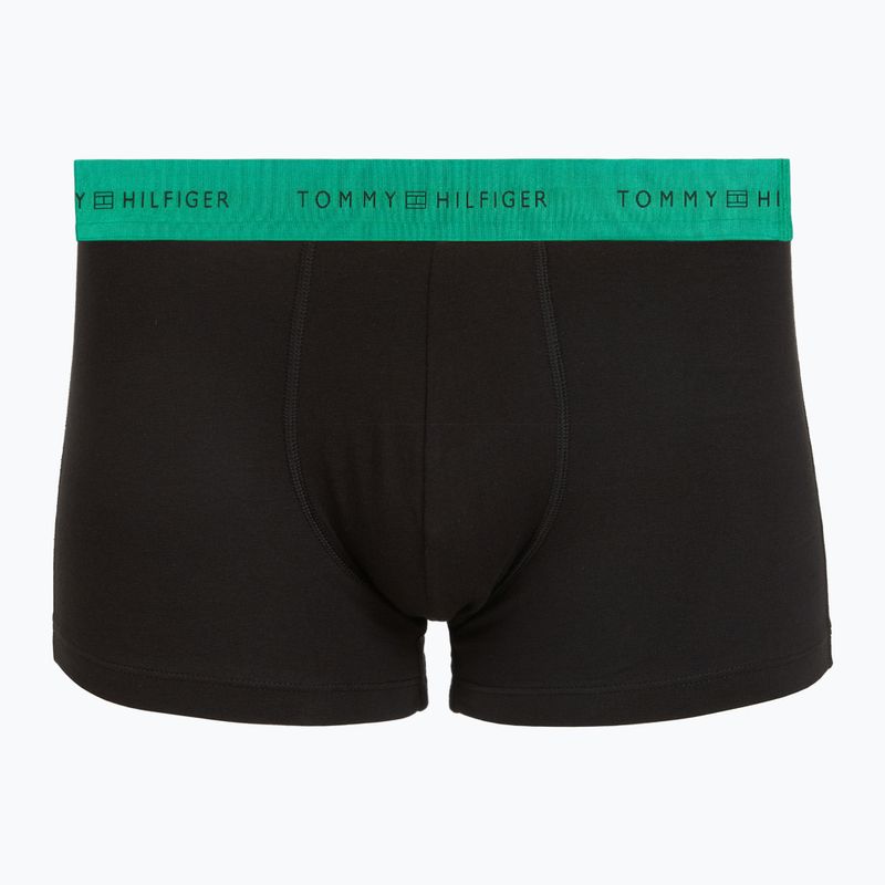 Boxeri pentru bărbați Tommy Hilfiger Trunk Metallic gold/burgundy/green 3