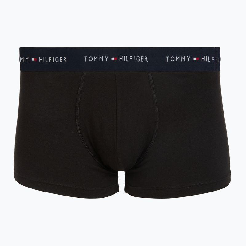 Boxeri pentru bărbați Tommy Hilfiger Trunk WB 7 pack black/whit/lava/sky blue/navy blue/ter red/ut ol 7