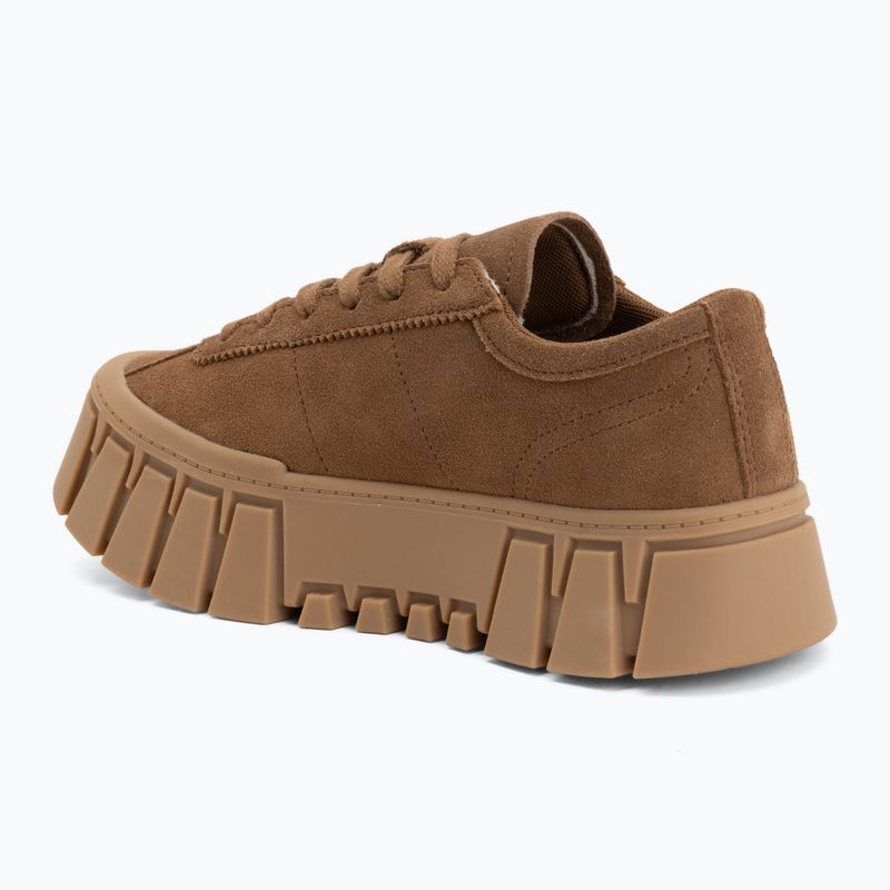 Încălțăminte pentru femei Tommy Jeans Platform Sneaker Suede warm khaki 3