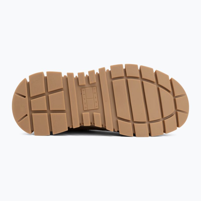 Încălțăminte pentru femei Tommy Jeans Platform Sneaker Suede warm khaki 4