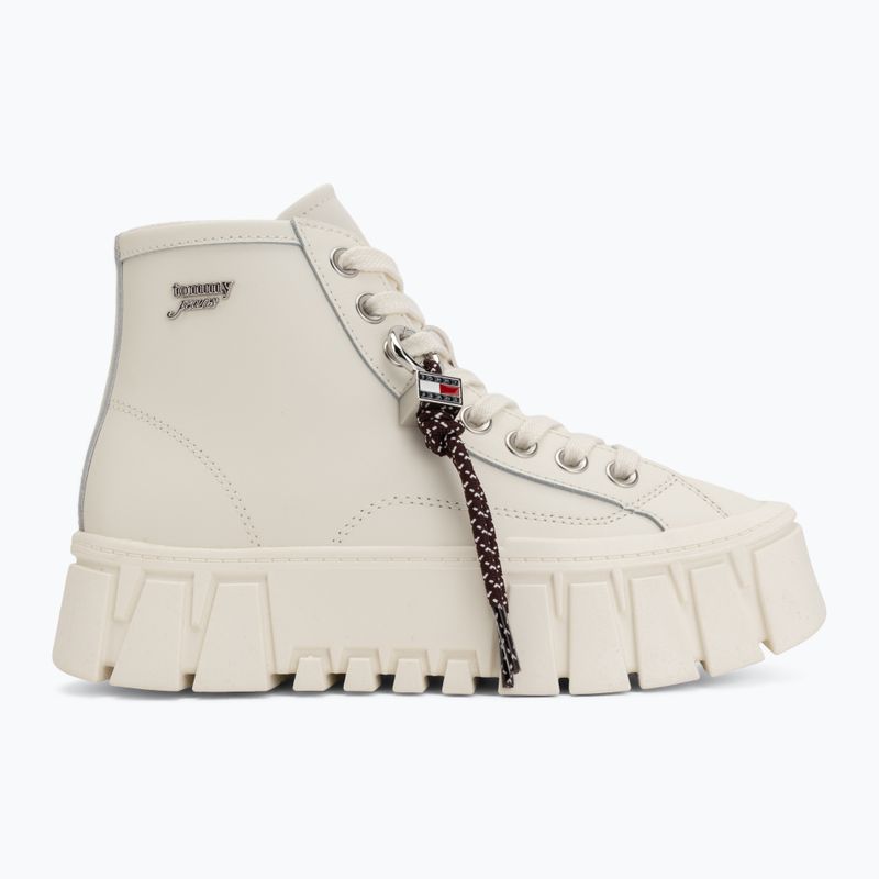 Încălțăminte pentru femei Tommy Jeans Platform Sneaker Leather MC ecru 2