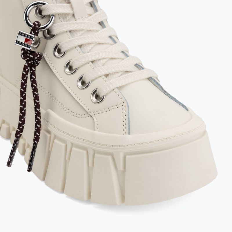 Încălțăminte pentru femei Tommy Jeans Platform Sneaker Leather MC ecru 7