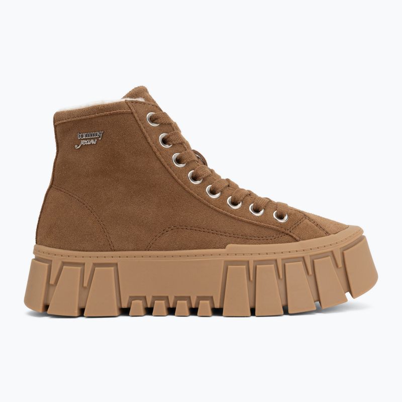 Încălțăminte pentru femei Tommy Jeans Platform Sneaker MC WL dark camel 2