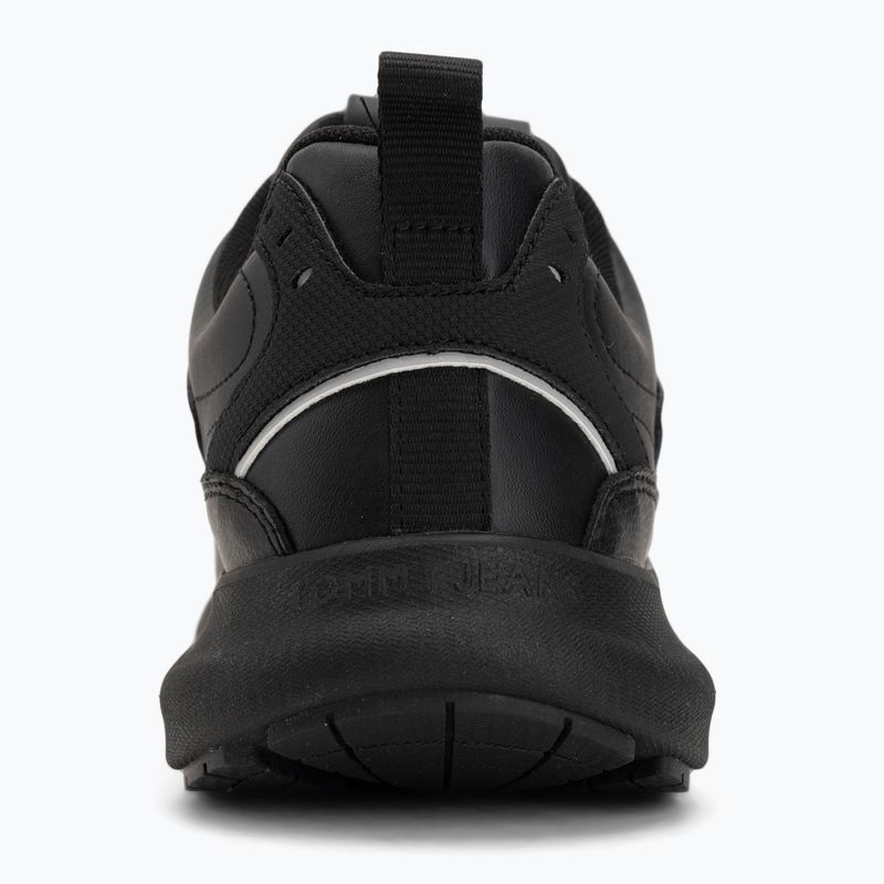 Încălțăminte pentru bărbați Tommy Jeans Runn Leather triple black 6