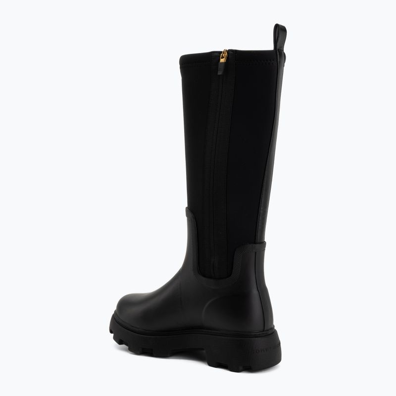 Cizme pentru femei Tommy Hilfiger Stamp Warm Knee black 3