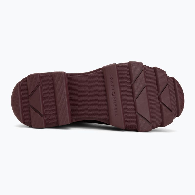 Cizme pentru femei Tommy Hilfiger Stamp Warm Ankle oxblood 4