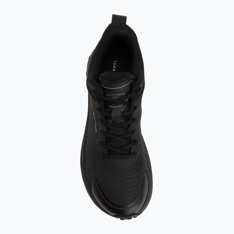 Încălțăminte pentru bărbați Tommy Hilfiger The Canyon X Knit triple black 5