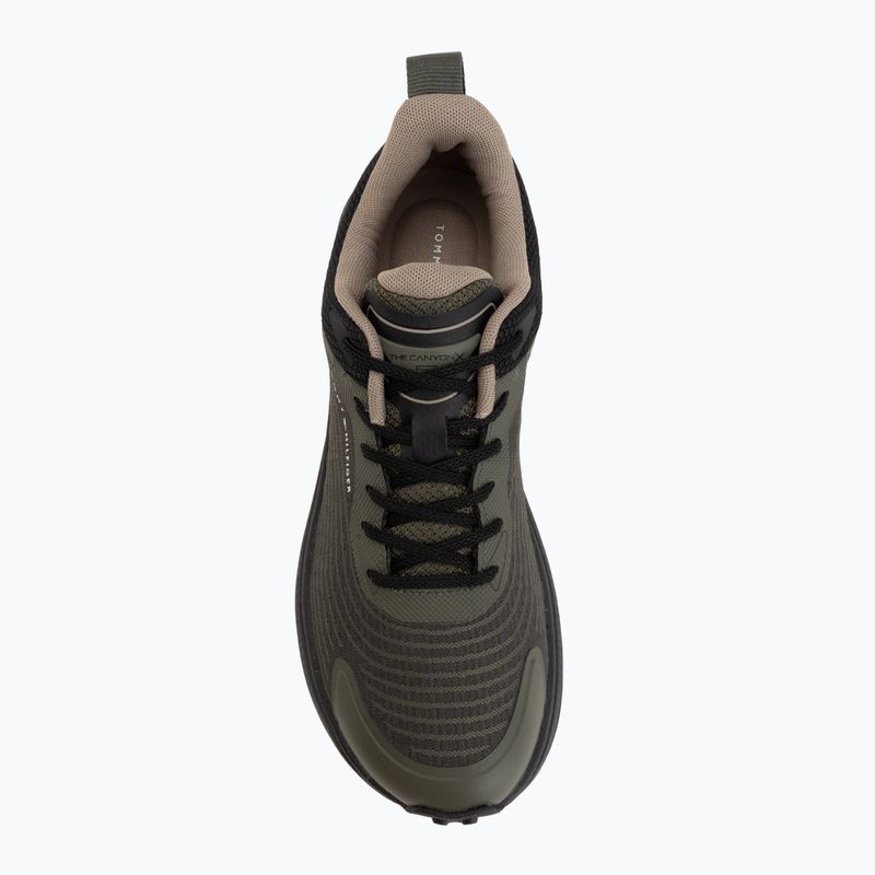 Încălțăminte pentru bărbați Tommy Hilfiger The Canyon X Knit pewter green 5
