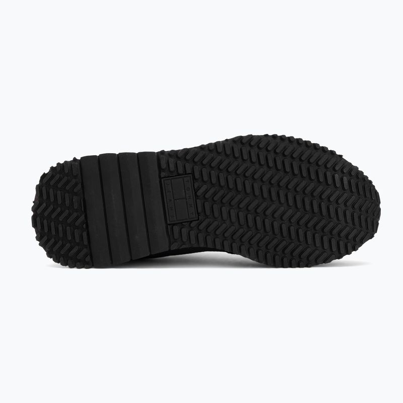 Încălțăminte pentru bărbați Tommy Jeans Runner Flag Mix washed black/stratus grey 4