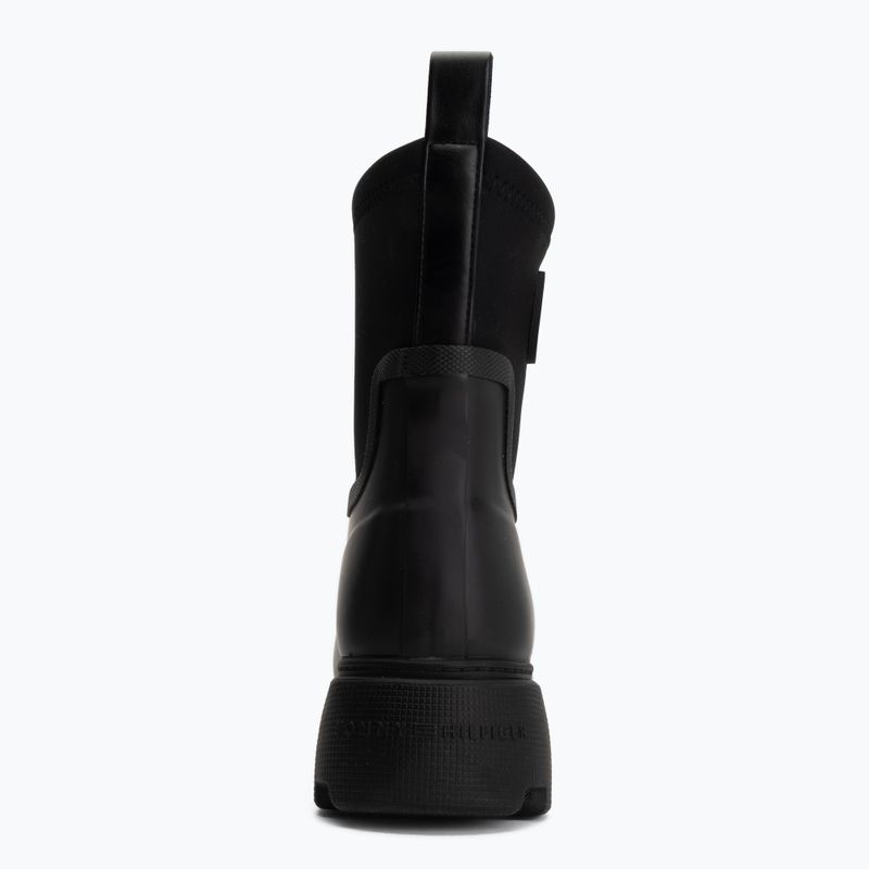 Cizme pentru femei Tommy Hilfiger Stamp Warm Ankle black 6