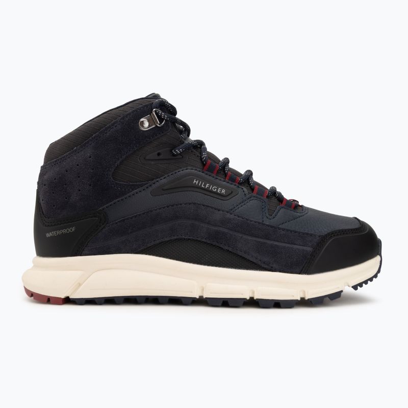 Încălțăminte pentru bărbați Tommy Hilfiger Mix Chuk Waterproof navy blue 2