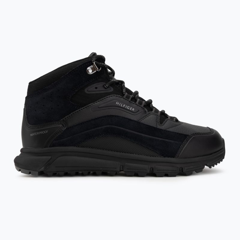 Încălțăminte pentru bărbați Tommy Hilfiger Mix Chuk Waterproof triple black 2