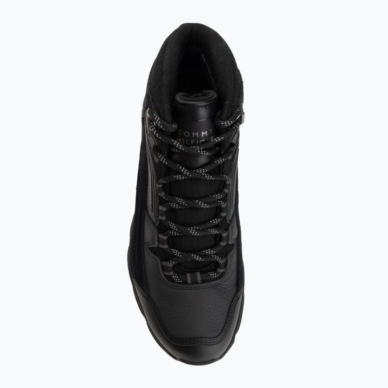 Încălțăminte pentru bărbați Tommy Hilfiger Mix Chuk Waterproof triple black 5