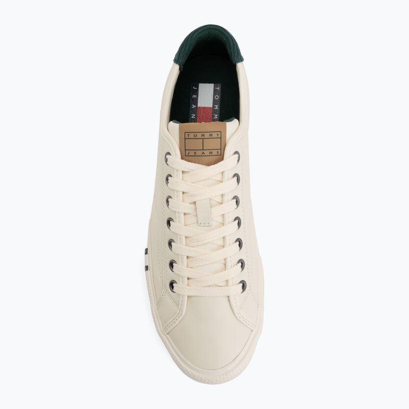 Încălțăminte pentru bărbați Tommy Hilfiger Archive Y2K Cleat Leather ivory petal/velvet green 5
