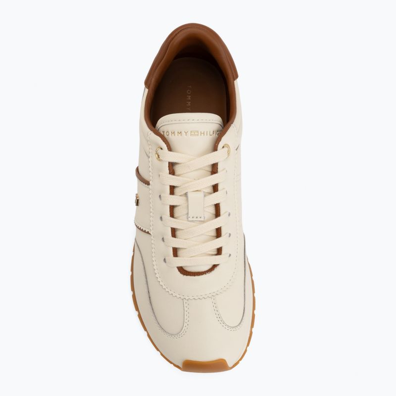 Încălțăminte pentru femei Tommy Hilfiger Th Premium Casual Runner beige allover 06 5