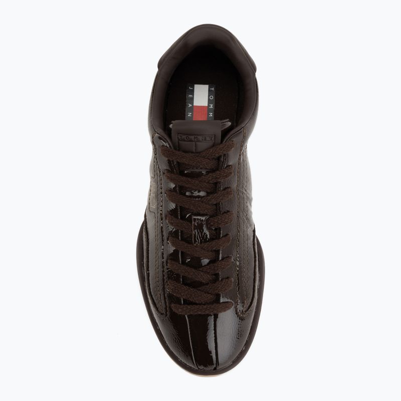 Încălțăminte pentru femei Tommy Hilfiger Tj Low Runner Soft Naplak fondant brown 5