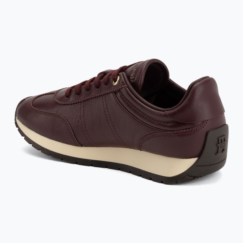Încălțăminte pentru femei Tommy Hilfiger Th Premium Casual Runner oxblood 3