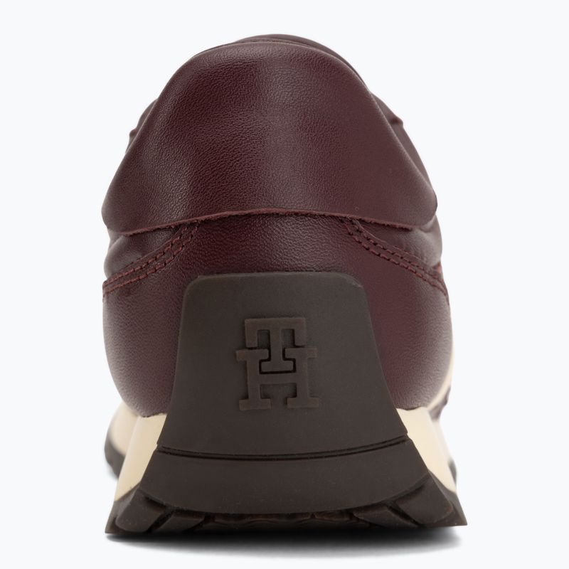 Încălțăminte pentru femei Tommy Hilfiger Th Premium Casual Runner oxblood 6