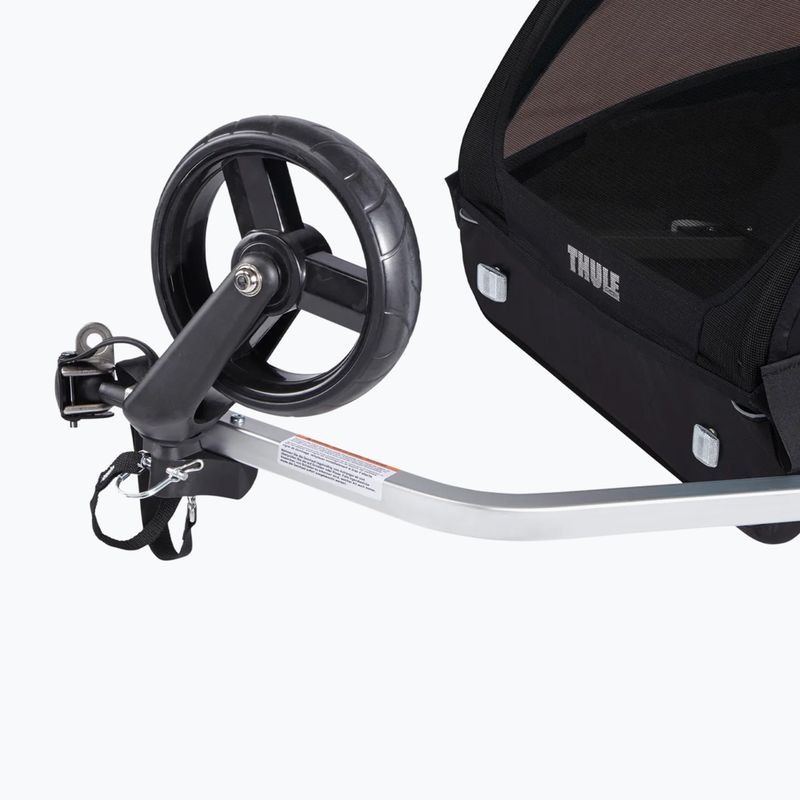 Thule Coaster XT Remorcă pentru biciclete + cărucior pentru 2 persoane negru 10101810 4