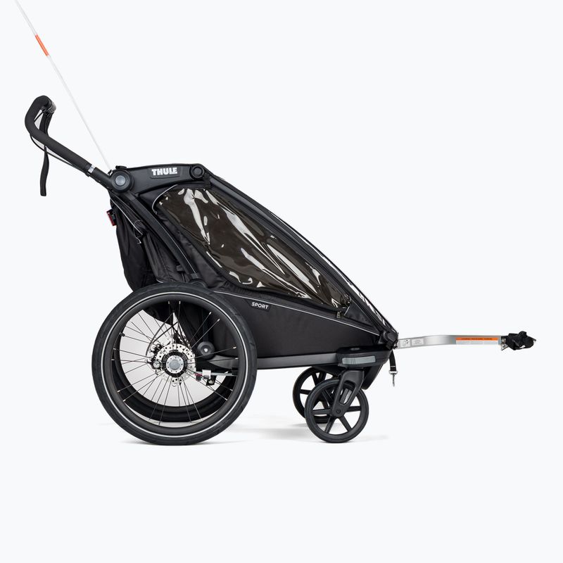 Thule Chariot Sport, remorcă pentru o singură bicicletă, negru 10201021 2